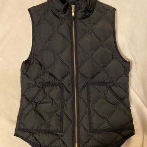 J Crew down quilted vest